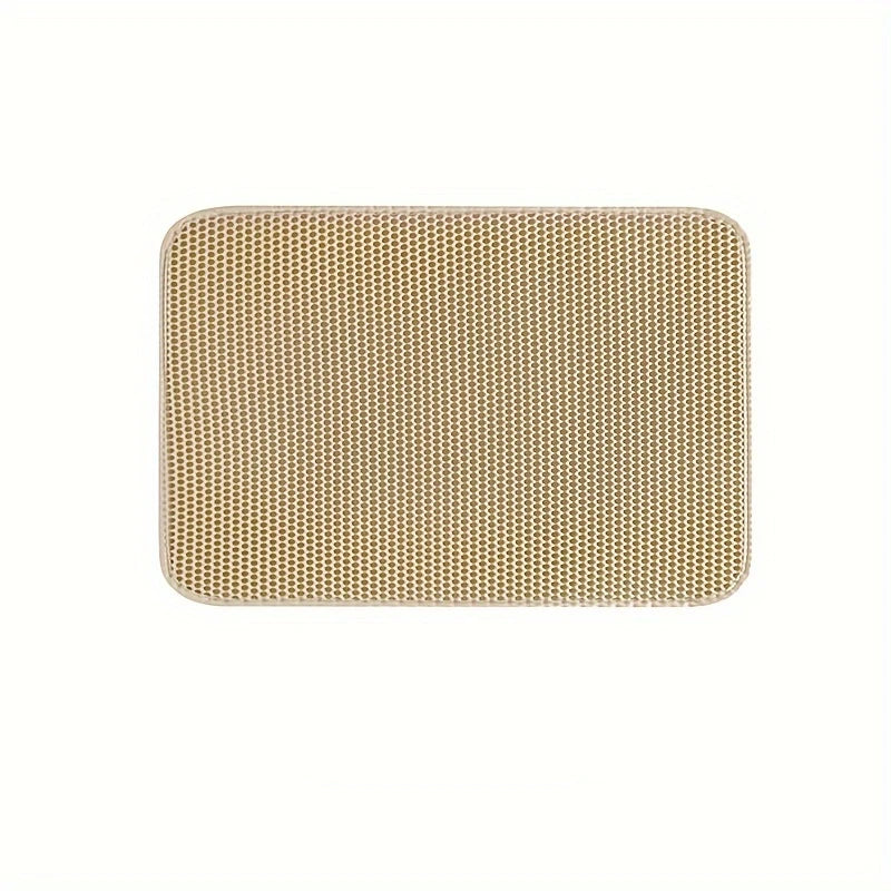 Double-Layer Waterproof Cat Litter Mat – Anti-Scatter, Easy to Clean, Stay Clean Design