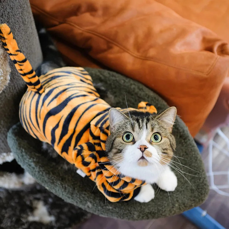 PawSuit™ – Cozy Animal Jumpsuit for Dogs