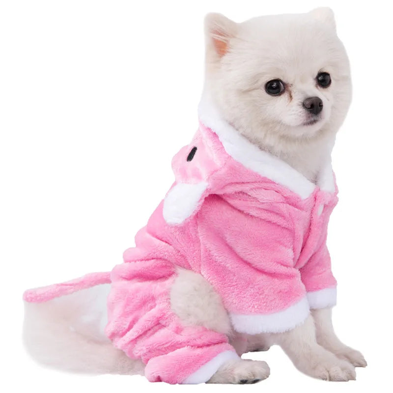 PawSuit™ – Cozy Animal Jumpsuit for Dogs