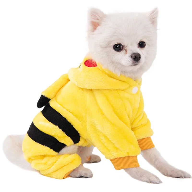 PawSuit™ – Cozy Animal Jumpsuit for Dogs