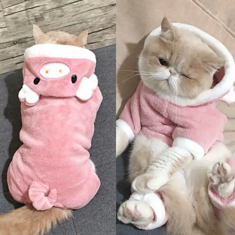 PawSuit™ – Cozy Animal Jumpsuit for Dogs