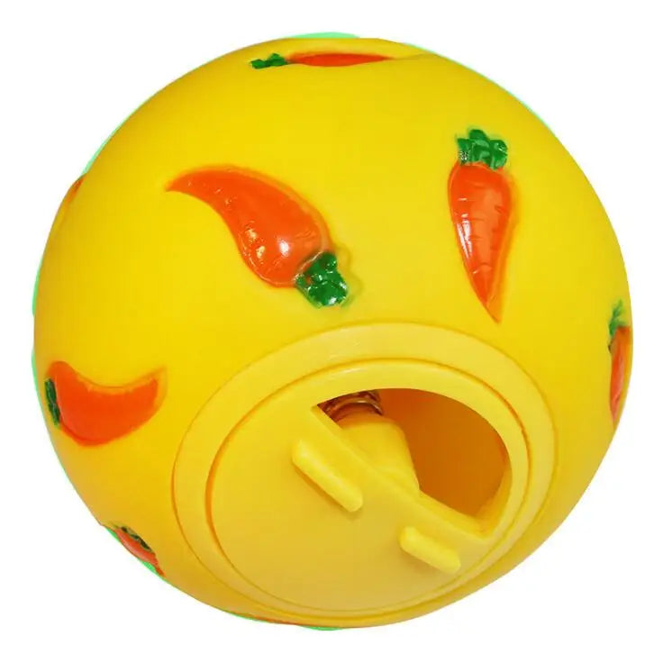 BunnyFun™ Interactive Treat Ball – Slow Feeder & Play Toy