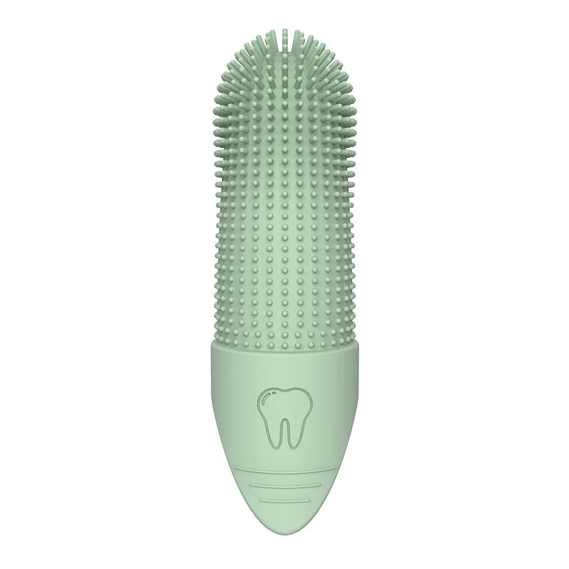 PawDent™ – 360° Silicone Finger Toothbrush for Pets