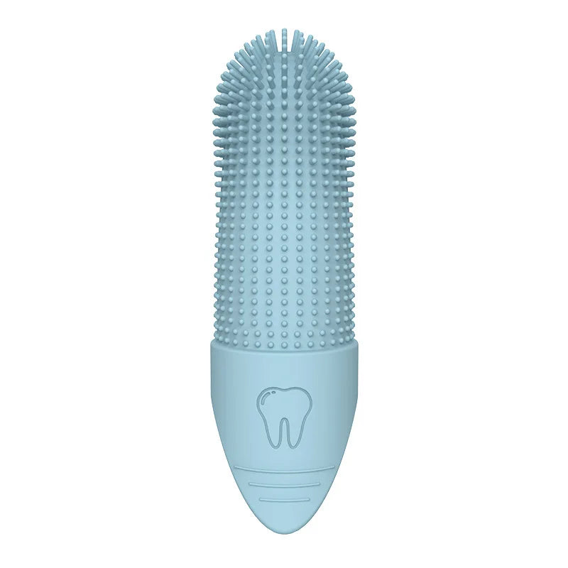 PawDent™ – 360° Silicone Finger Toothbrush for Pets