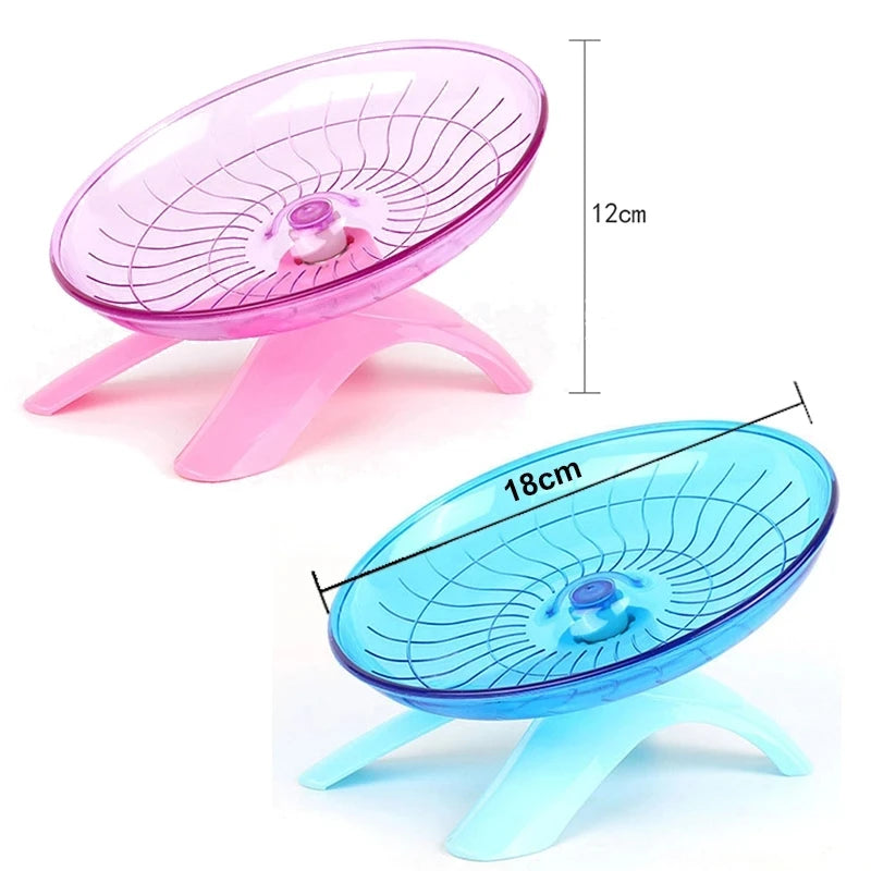 SilentSpin™ Hamster Running Wheel – Flying Saucer Design