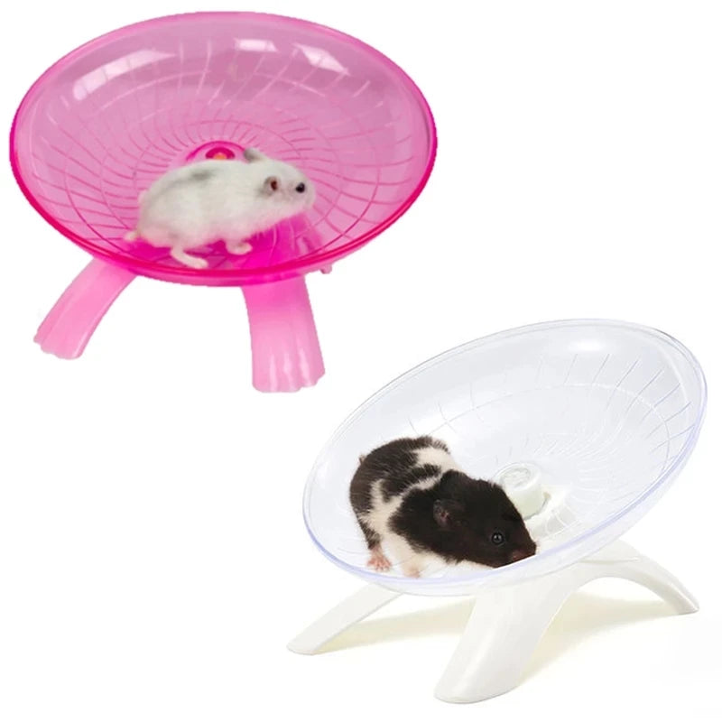 SilentSpin™ Hamster Running Wheel – Flying Saucer Design