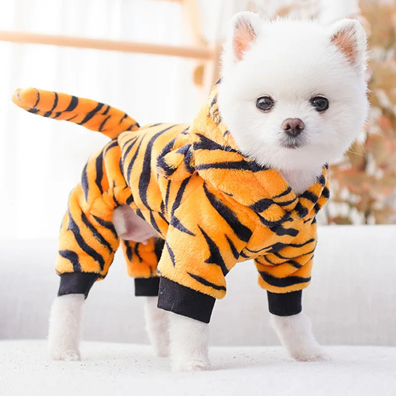 PawSuit™ – Cozy Animal Jumpsuit for Dogs