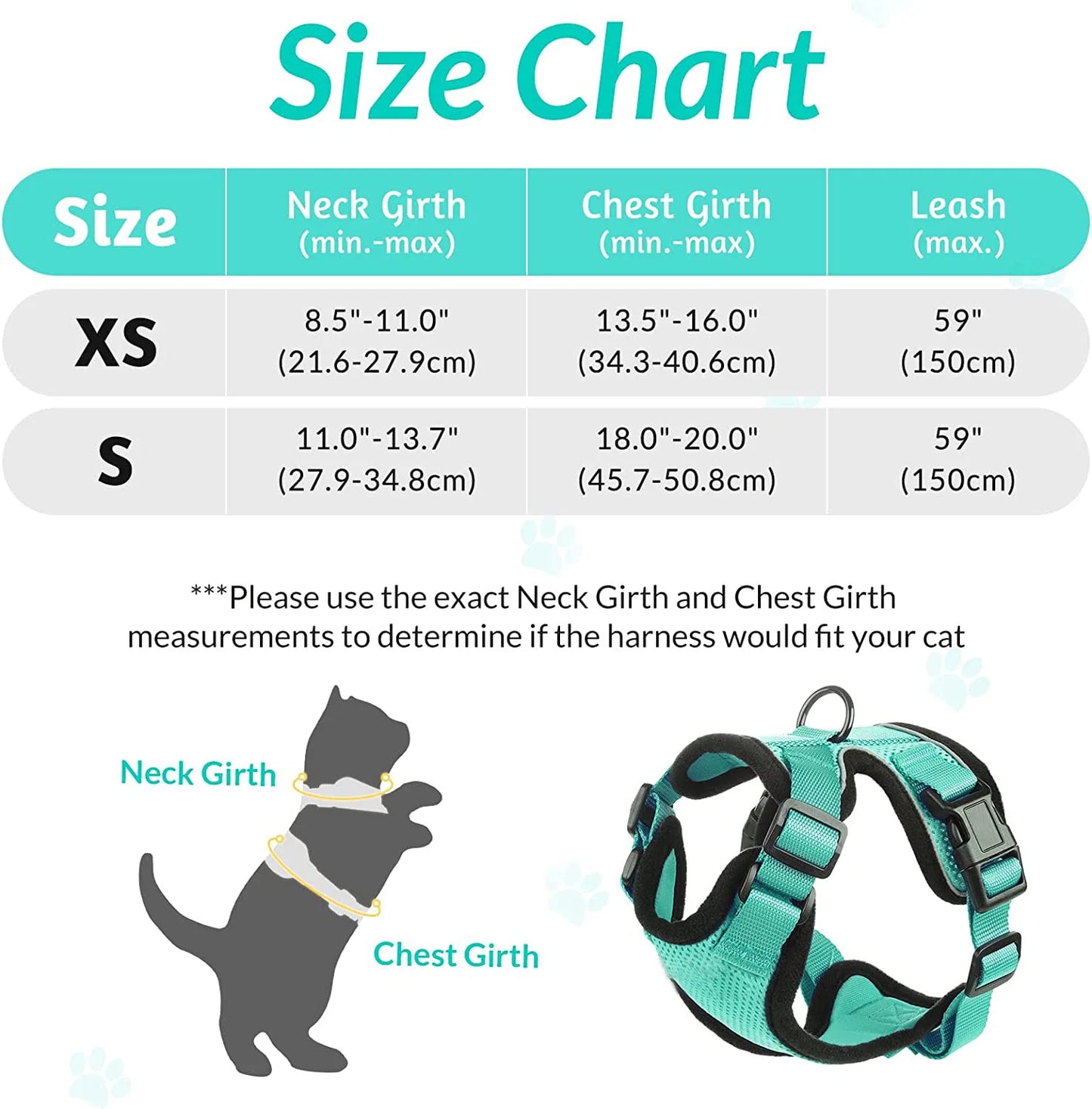 PurrStrap™ – Escape-Proof Adjustable Cat Harness & Leash Set
