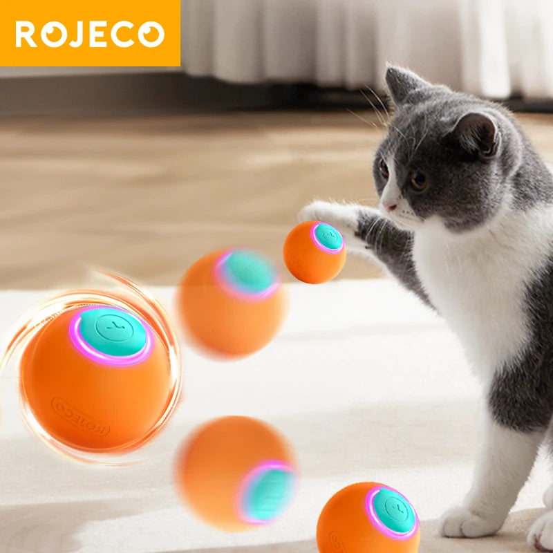 PawRoller™ – Smart Bouncing Ball for Cats & Dogs