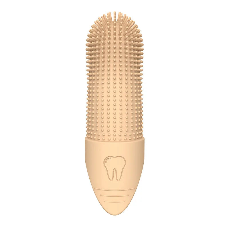 PawDent™ – 360° Silicone Finger Toothbrush for Pets